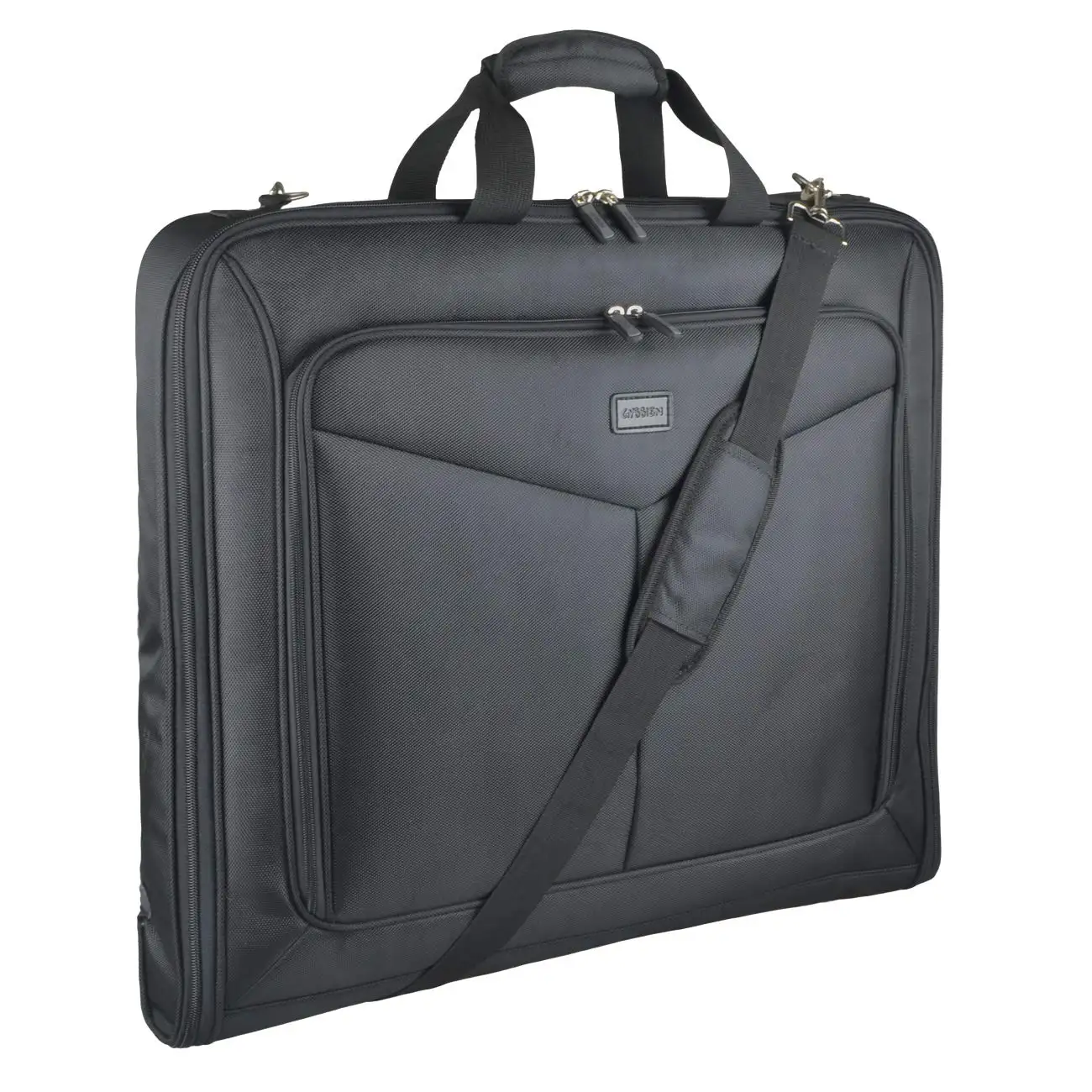 एमएक्स यात्रा व्यापार यात्रा रोलिंग सामान अनुलग्नक बिंदु ठोस रंग कंधे का पट्टा सूट परिधान बैग पर ले जाने के लिए