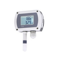 Xingyi CWS19 Wall-Mounted Air Temperature Humidity Transmitter LCD Display MODBUS Communication ABS Material Slide Rail OEM ODM