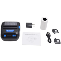 Printer Label Portabel 80MM Kecepatan Tinggi, Printer Label Thermal Mobile BT USB