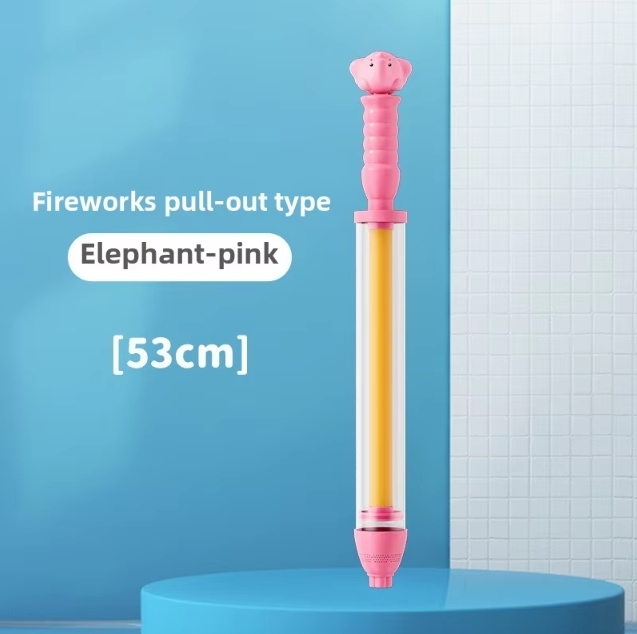 [pink elephant] fireworks water cannon