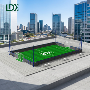 <span class=keywords><strong>Cage</strong></span> <span class=keywords><strong>de</strong></span> football durable LDK pour entraînement en salle et en extérieur, arène <span class=keywords><strong>de</strong></span> football <span class=keywords><strong>portable</strong></span> - Product Image 5