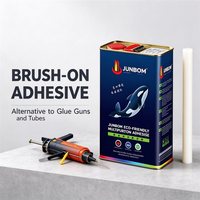 Adhésif de collage de panneaux JUNBOM, séchage rapide, résistant au froid, pour collage de panneaux PVC, bois, métal, tapis, fabricant OEM.