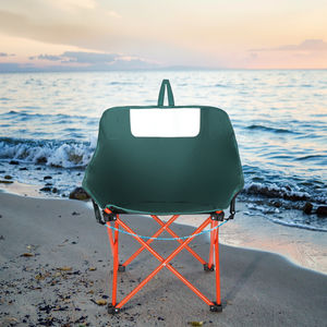 أفضل كرسي معدني محمول خارجي قابل للطي للصيد في الحديقة والشاطئ والتخييم أثاث شخصي على الطراز الحديث لحدائق الفنادق - Product Image 4