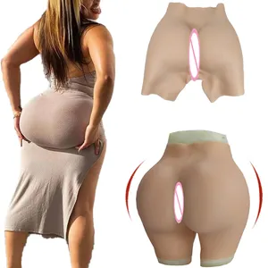 Sexy Artificial Silicone Bum And Hips Padding Panties Women Fesses En Nalgas De Padded butt Panty Silicone Buttocks