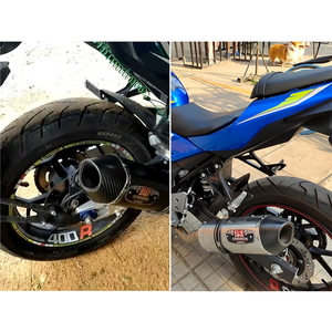 ท่อไอเสีย <span class=keywords><strong>Yoshimura</strong></span> <span class=keywords><strong>R77</strong></span> ขนาด 51 มม. สำหรับรถจักรยานยนต์ แบบดัดแปลง พร้อม DB Killer Silencer สำหรับ Honda PCX125 PCX150 C650GT TMX530 CB500 - Product Image 6