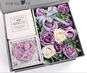 Custom Luxury Valentine's Day Paper Gift <strong>Flower</strong> Packaging <strong>Box</strong> With Clear Window - Product Image 6