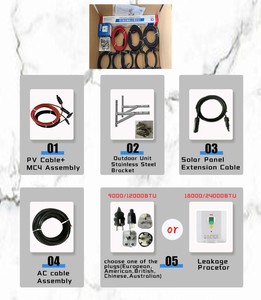 Sistema de Aire Acondicionado Solar Híbrido para Hogares y Tiendas, Ahorro de Energía, Alimentado por Energía Solar, Voltaje 100-380V - Product Image 5