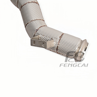 Collecteur d'échappement ODM haute performance en acier inoxydable SS304 avec bouclier thermique pour Mercedes-Benz AMG W206 C63 C43 2.0T M139L 2024+ – Tuyaux à flux libre