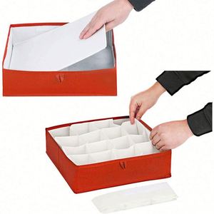 Organizador de Almacenamiento Navideño de 4 Niveles con Gran Capacidad, Personalizable, Desmontable para un Fácil Acceso a los Cajones, para Colección de Bolas de Navidad 2021 - Product Image 4