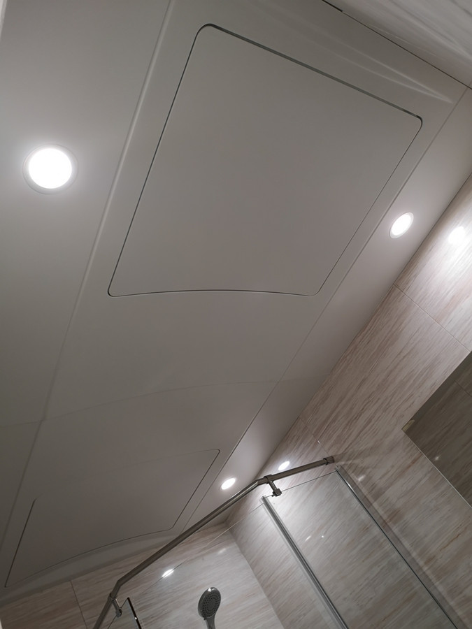 costumbre general de partición de baño de fibra de vidrio frp habitación baño integrado de fibra de vidrio de partición de baño