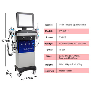 Đa-chức năng vẻ đẹp thiết bị máy tính để bàn <span class=keywords><strong>12</strong></span> trong <span class=keywords><strong>1</strong></span> Hydra da mặt thắt chặt hydrodermabrasion máy trên khuôn mặt - Product Image 6