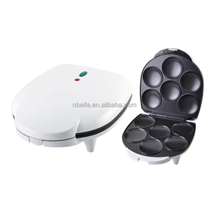 Aifa Arepe Machine à sandwich 6 trous 6 en 1 Plaques antiadhésives détachables Grille-pain à sandwich Machine à gaufres pour petit-déjeuner - Product Image 1