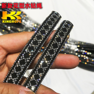 Tira Diseno <strong>Y</strong> Tira Liso Tenemos Envios Tira Diseno 6mm 8mm 10mm Rhinestone Diamond Ropes for Lady Sandals Upper - Product Image 5