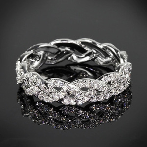 Bague torsadée pour homme, style hip-hop vintage, bijou pour l'index - Product Image 3