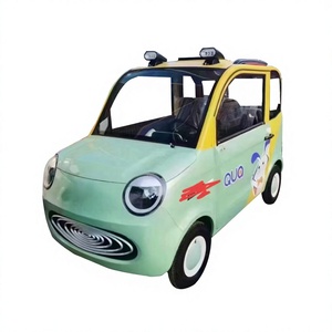 Vehículo eléctrico de cuatro ruedas BRT - un coche familiar cerrado de tamaño pequeño para transportar estudiantes, un sedán para adultos de baja velocidad - Product Image 1