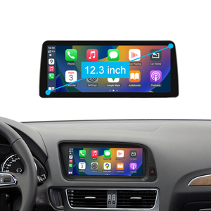 Road Top Lettore Multimediale per Auto da 12,3 Pollici con Navigazione GPS, Android Auto Wireless, CarPlay, Schermo Touch Linux per <span class=keywords><strong>Audi</strong></span> <span class=keywords><strong>Q5</strong></span> 2009-2017 - Product Image 1