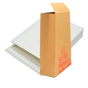 Biểu Tượng Tùy Chỉnh Thẻ Trắng Giấy Bưu Phẩm Quà Tặng Phong Bì Gửi Thư Giày Quần Áo Đồ Lót Bao Bì Túi Bưu Chính Satchel Chuyển Phát Nhanh Túi - Product Image 1