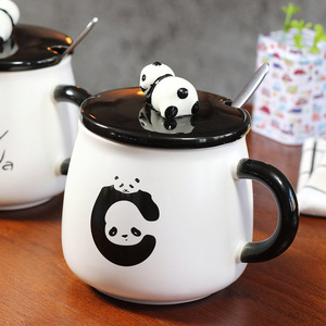 Seaygift-tazas de agua para niños, tazas de panda para viajes, dibujos animados, <span class=keywords><strong>3d</strong></span> - Product Image 4