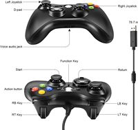 Control de Juego con Cable Zowie AGB-005 para 360 con Doble Vibración y Función de Ahorro de Energía para 360/PC