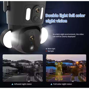 UBOX-Cámara DE SEGURIDAD IP66 impermeable, 6MP, WiFi y 4G, visión nocturna exterior con intercomunicador bidireccional, cámara CCTV alimentada por energía solar - Product Image 6