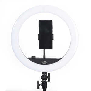 Lampe annulaire LED YONGNUO YN408 pour <span class=keywords><strong>vidéo</strong></span> <span class=keywords><strong>YouTube</strong></span>, vlog, TikTok, lumière d'appoint - Product Image 1