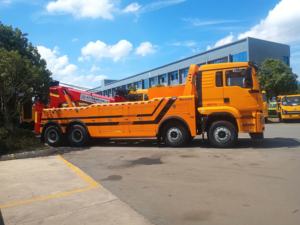 Nouveau camion de <span class=keywords><strong>remorquage</strong></span> professionnel intégré de type dépanneuse, diesel, manuel, fabriqué en Chine, robuste, 20 tonnes, 25 tonnes, 30 tonnes - Product Image 4