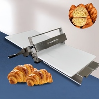 Laminoir à pâtisserie manuel efficace pour croissants, pizzas et fondants – Modèle de table