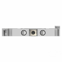 Bornier à vis pour rail DIN 4 Mm² 6 Mm² avec contacts en alliage de cuivre 50A Max Feed Through Spring Clamp pour usage industriel