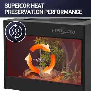 Reptizoo Best-sellers populaires Gecko à crête <span class=keywords><strong>Terrarium</strong></span> de 40 gallons <span class=keywords><strong>Reptile</strong></span> PVC - Product Image 3