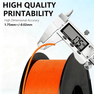 Consumibles de Impresión 3D KELEIDI PLA Básico Naranja, Aptos para Impresión de Alta Velocidad Tuozhu, Filamento Plano de 1.75mm, Ordenado, 1KG - Product Image 2