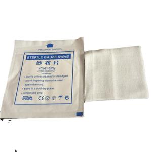 Compresses de gasa médica 10x10cm blancas no estériles para el cuidado de heridas y primeros auxilios - Product Image 5