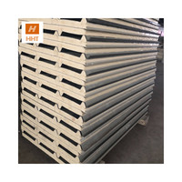 Panneaux sandwich isolés pour conduits d'air Pir pour matériaux de construction avec prix avantageux Panneau sandwich Pu 16 mm