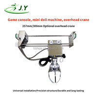 JY Crane-AC-01 Machine d'arcade à grue mini à grande vitesse, modèle boutique, avec engrenage à bobine DIY 25.7/30cm, accessoire d'amusement durable pour peluches