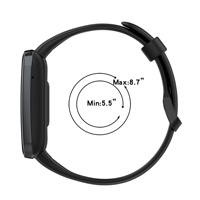 Bracelets de sport souples et respirants en caoutchouc de 12 mm avec boucle à pression – Confortables et tendance pour montres connectées – Vente en gros