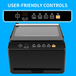 <span class=keywords><strong>Machine</strong></span> de mise <span class=keywords><strong>sous</strong></span> <span class=keywords><strong>vide</strong></span> automatique à double étanchéité en acier inoxydable, grande capacité, pour usage domestique - Product Image 3