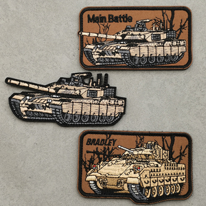 Patch brodé à coudre, motif char tactique, pour sac, chapeau, chemise, pour homme et garçon - Product Image 4