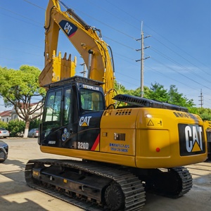 Excavadora de cadenas Caterpillar 320D usada de 20 toneladas, modelo 2022, motor japonés, bomba de engranajes, excelente estado, componentes originales - Product Image 3