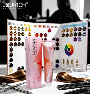 Tinta per <span class=keywords><strong>Capelli</strong></span> Lourich 67 Colori Vibranti <span class=keywords><strong>Senza</strong></span> <span class=keywords><strong>Ammoniaca</strong></span> Meno Irritante Lunga Durata Crema <span class=keywords><strong>Colorante</strong></span> Permanente - Product Image 3