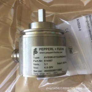Encodeur Pepperl Fuchs AVS58I-011AAR0GN-0012 Interface SSI Absolue 4.5-30V Fabriqué en Allemagne - Product Image 1