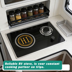 Estufa de Gas y Cocina de Inducción 2 en 1 JDA, Económica, Confiable y Compacta, Portátil para Autocaravanas, Caravanas y Cocinas Móviles - Product Image 3