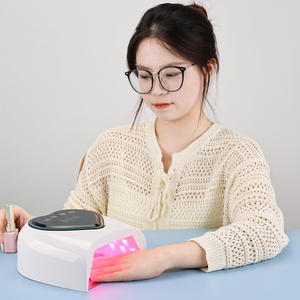 Lampe à <span class=keywords><strong>ongles</strong></span> UV LED sans fil professionnelle 98W, couleurs dégradées, portable, rechargeable, <span class=keywords><strong>appareil</strong></span> de séchage et de durcissement du <span class=keywords><strong>vernis</strong></span> à <span class=keywords><strong>ongles</strong></span> <span class=keywords><strong>pour</strong></span> salon et maison - Product Image 3