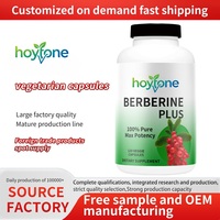 Capsules de berbérine 1200 mg à marque privée OEM avec gelée royale, soutien métabolique et immunitaire, complément alimentaire haute puissance pour adultes