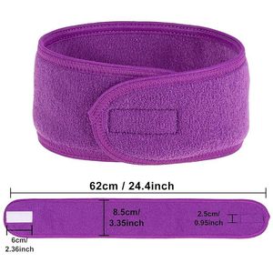 Toalla de microfibra con logo personalizado en forma de U para spa, toalla facial para esteticista, toalla para masaje y cuidado de la piel en salón, diadema de belleza - Product Image 4