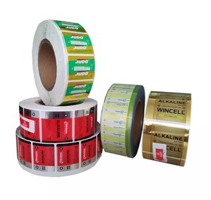 Étiquette personnalisée pour pile sèche alcaline, autocollant de manchon rétractable pour pile AAA/AA - Product Image 2