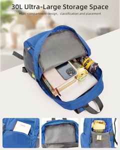 Free Sample Colorful <b>Folding</b> <b>Bag</b> Waterproof Outdoor Backpack Large Capacity Lightweight Printed Logo Travel Sports Backpack - Product Image 5