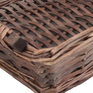 Pecan Nut Small Empty Gift Basket Chocolate Coffee Cookies Women Holiday <strong>Easter</strong> Mother's Day Birthday Present <strong>Hamper</strong> with Handle - Product Image 3