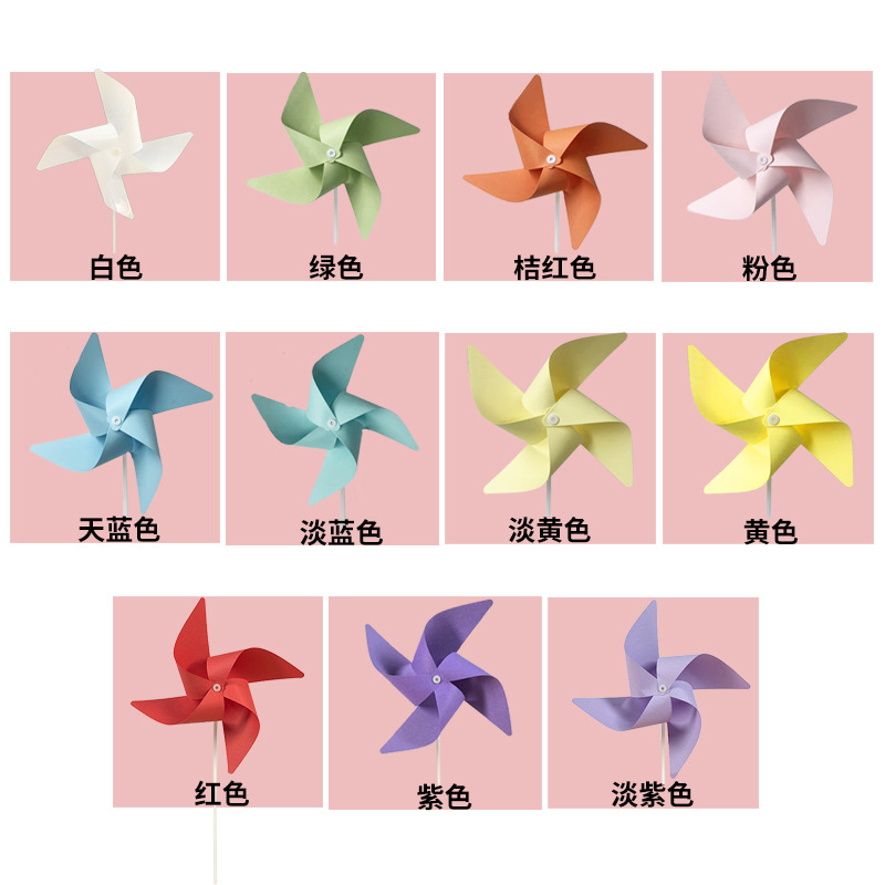 25cm [4 feuilles, 10 couleurs mélangées au hasard] 20 pièces