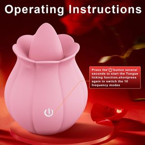 <span class=keywords><strong>Sex</strong></span> <span class=keywords><strong>Toy</strong></span> Rose Vibratortepels Penis Anale Stimulator Likken Apparaat Voor Man En Vrouw (Roze) - Product Image 5