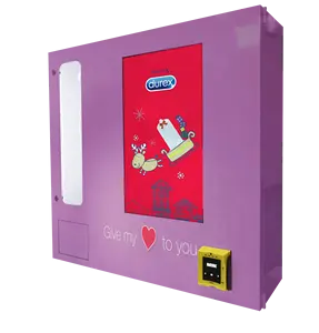 Tường treo thiết kế dành cho người lớn sản phẩm Máy bán hàng tự động quan hệ tình dục đồ chơi kinh doanh thẻ máy bán hàng tự động