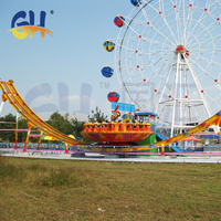 Manège UFO Rotatif pour Parc d'Attractions, Équipement de Fête Foraine Extérieure, Attractions Touristiques à Vendre